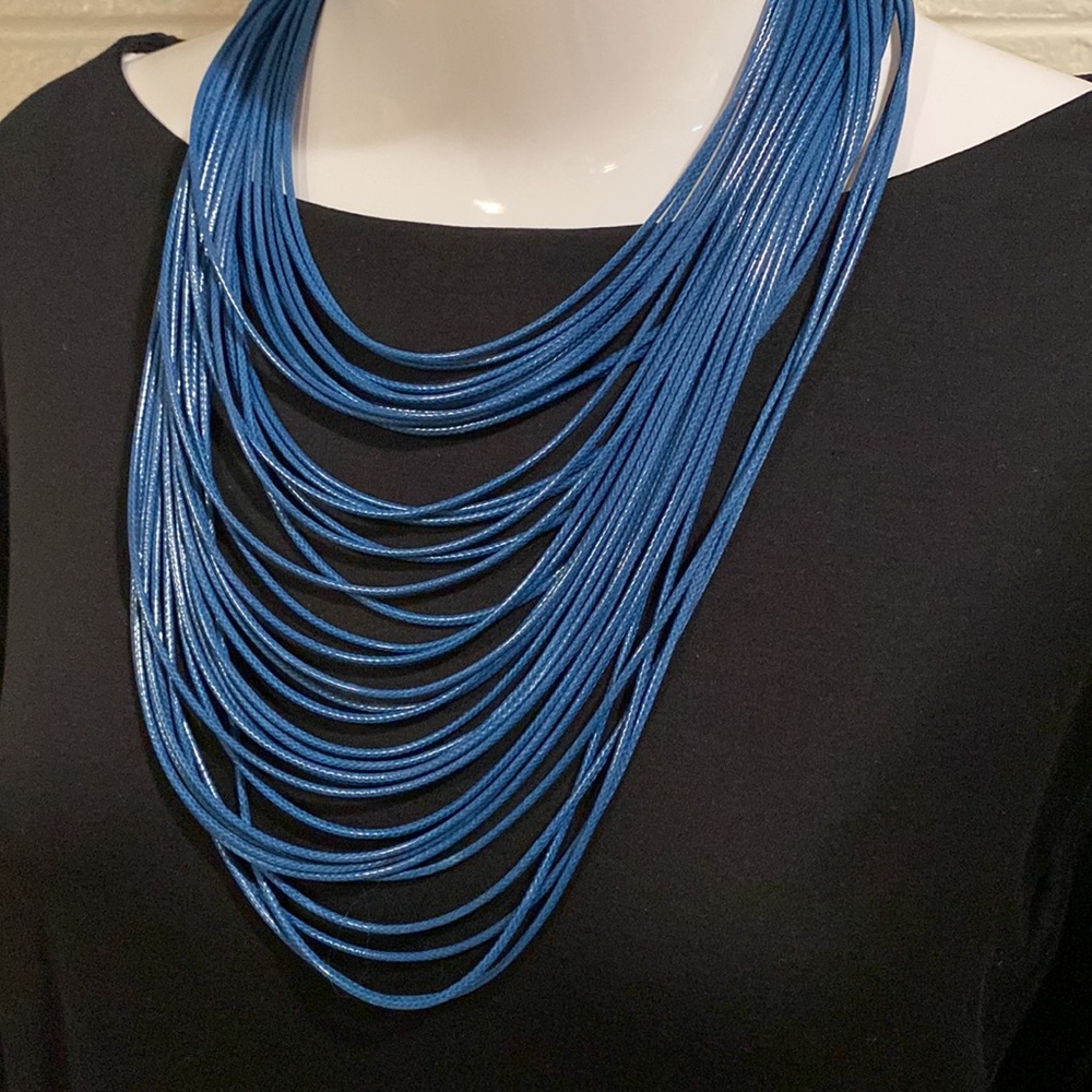ZENZII Multi Strand Bib Necklace